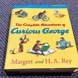 The complete adventures of curious George. Special collectors edition. Book.